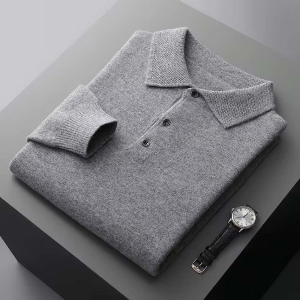 PORTOFINO Wool Polo Sweater