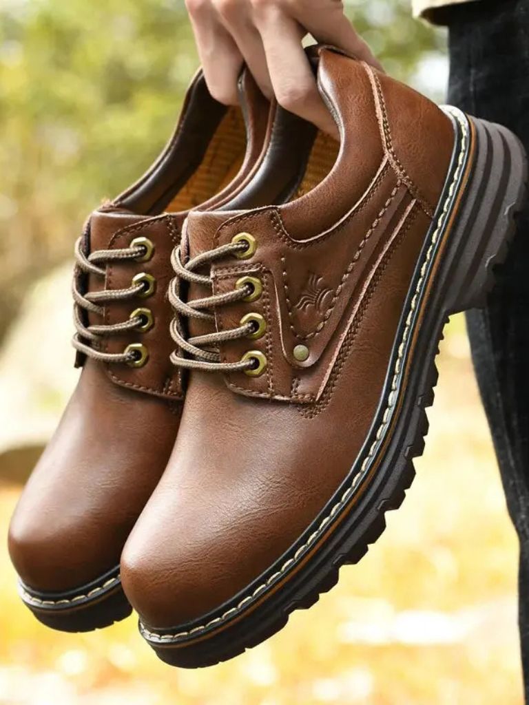 British Leather Elegant Oxford Shoes for Men