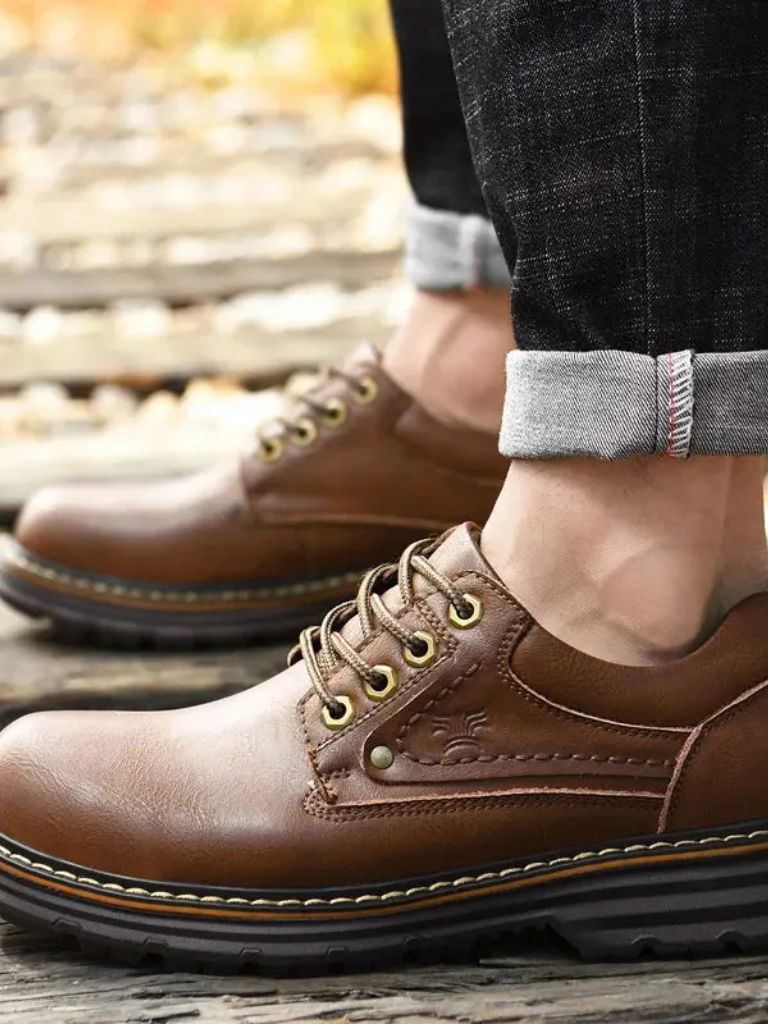 British Leather Elegant Oxford Shoes for Men
