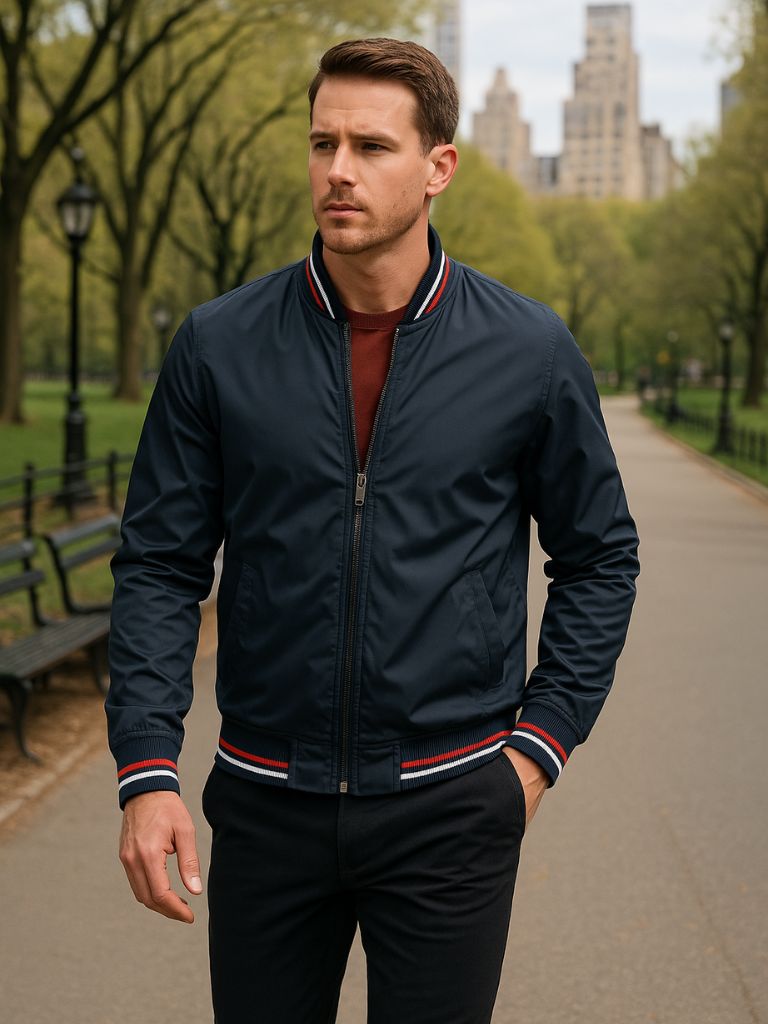 Casual Bomber Jacket for Men