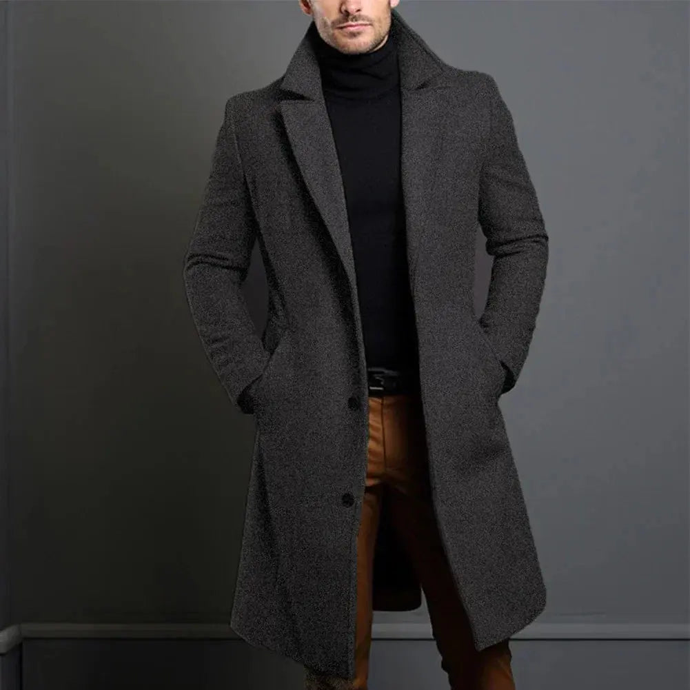 VERONA Tailored Wool Overcoat - Elle & Milo