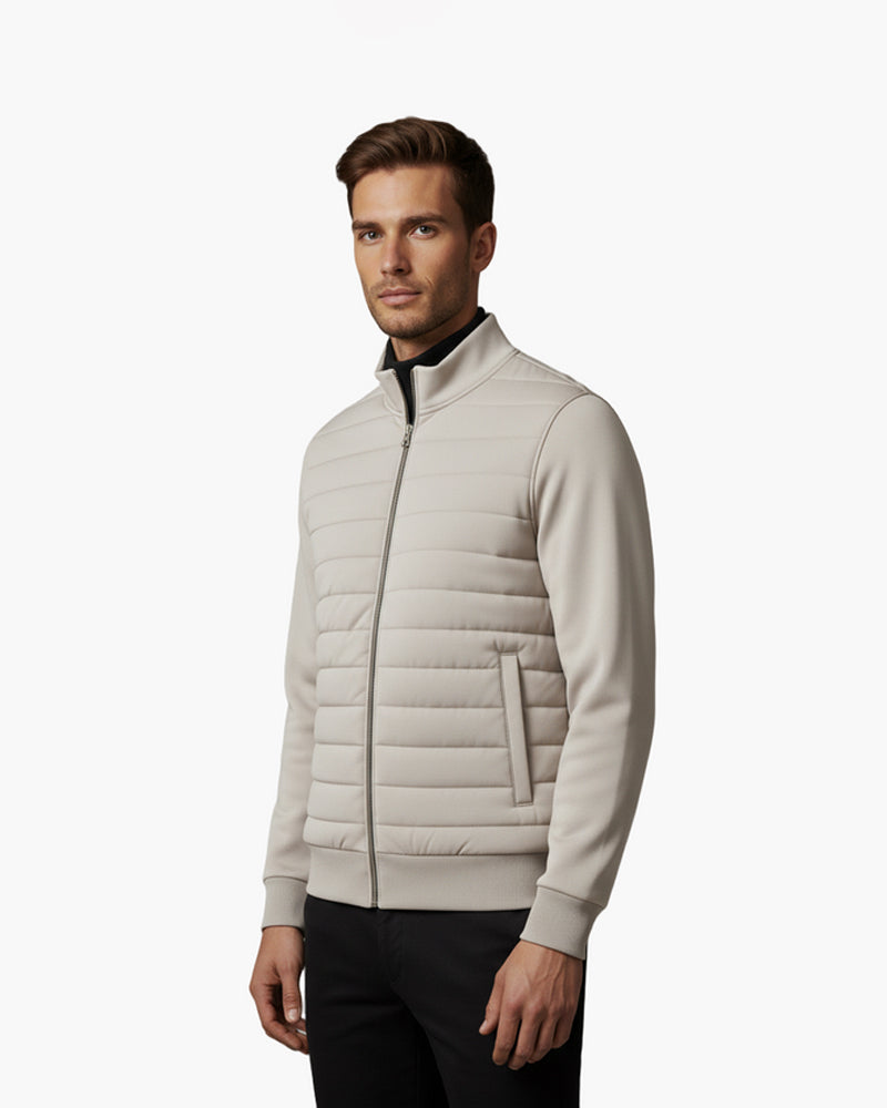 STOCKHOLM Premium Quilted Hybrid Jacket - Elle & Milo