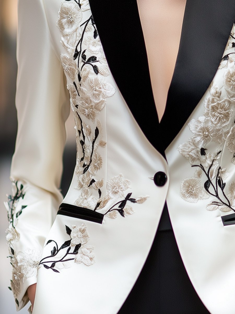 Ivory | Blazer - Elle & Milo