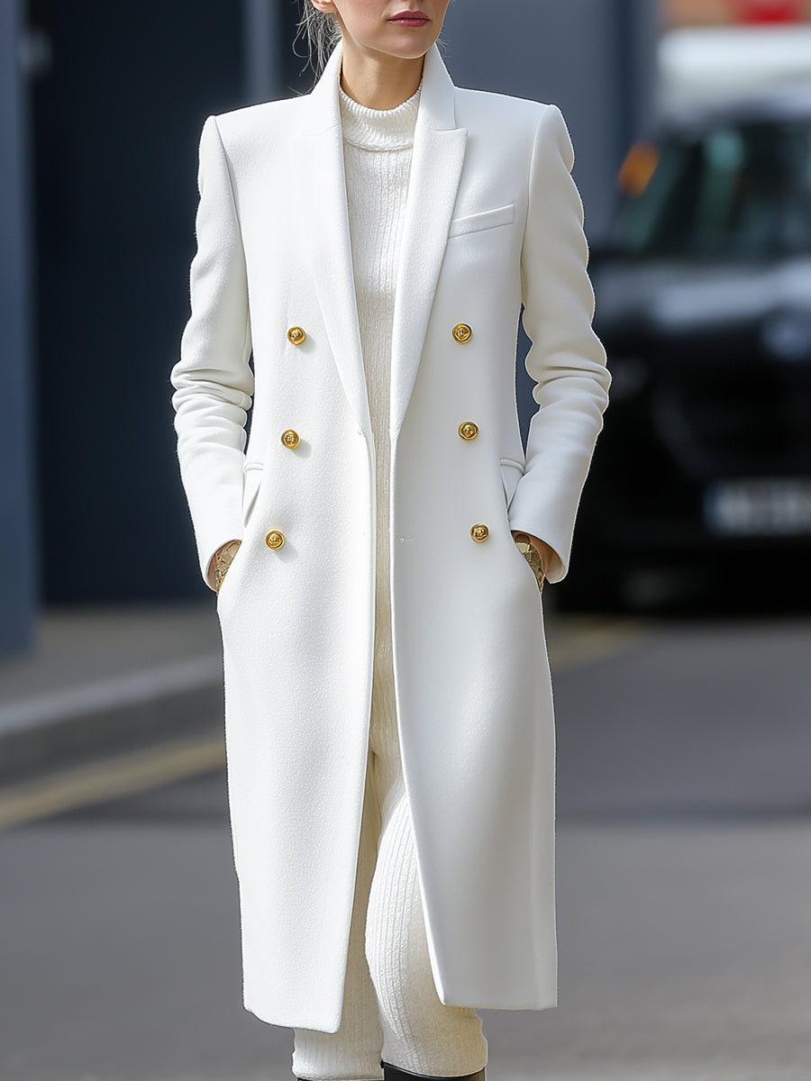 Elena | Longline Coat - Elle & Milo
