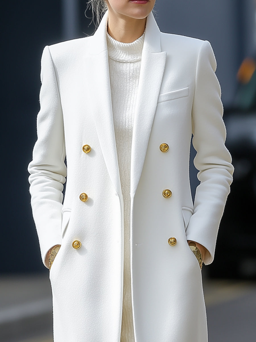 Elena | Longline Coat - Elle & Milo
