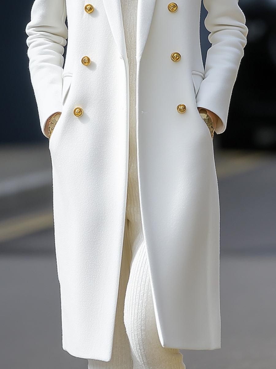Elena | Longline Coat - Elle & Milo