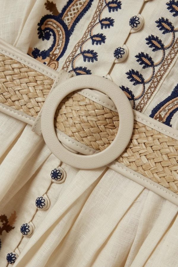 Marigold | Embroidered Boho Dress - Elle & Milo