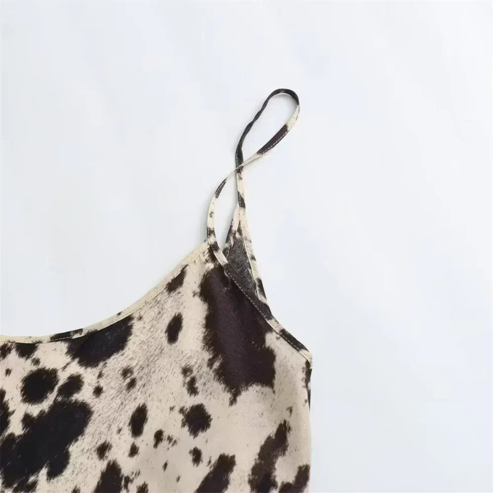 Nova | Slip Dress Silky Satin V-Neck - Elle & Milo