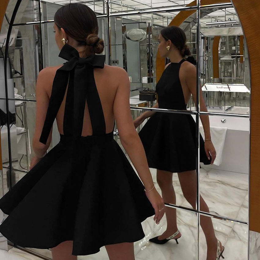 Alexandrine | Halter Neck Dress - Elle & Milo