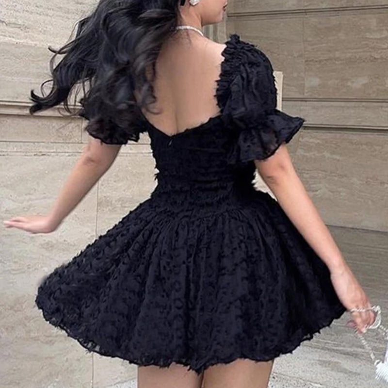 Aurora | Off-Shoulder Mini Dress - Elle & Milo