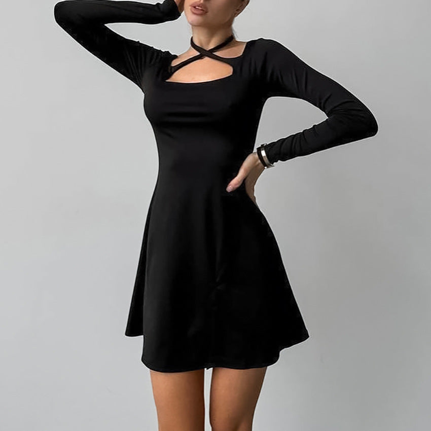 Lyra | A-Line Dress with Square Neck - Elle & Milo
