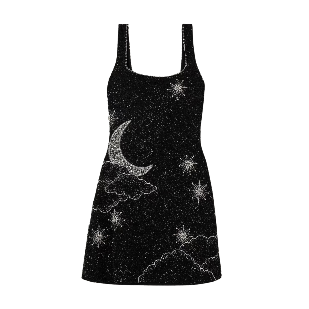 Nova | Mini Dress Square Neckline Evening - Elle & Milo