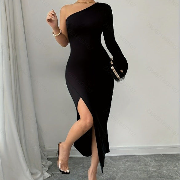 Nova | One-Shoulder Bodycon Dress - Elle & Milo