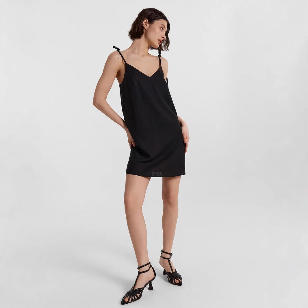 Nova Satin Slip Dress | Slip Dress - Elle & Milo