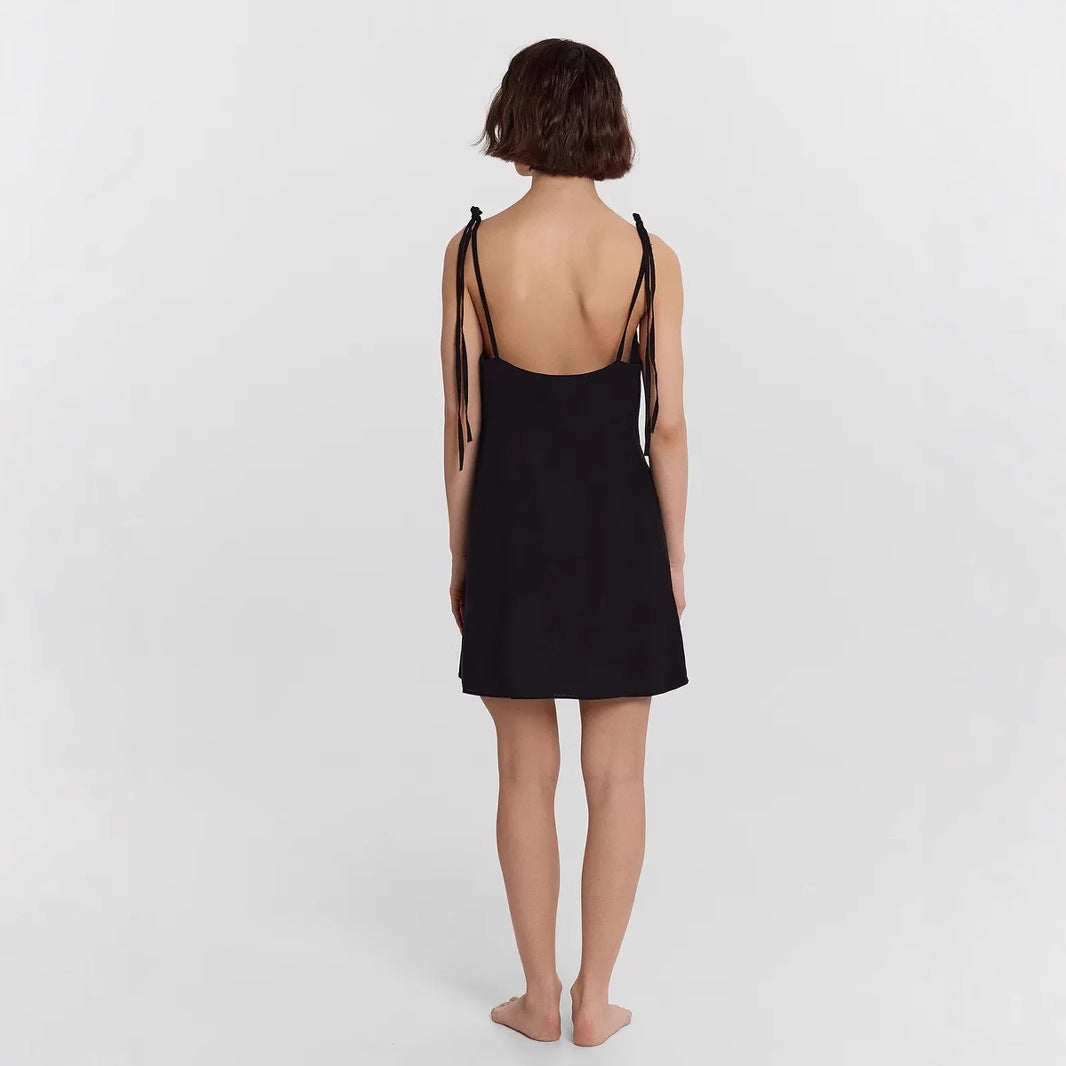 Nova Satin Slip Dress | Slip Dress - Elle & Milo