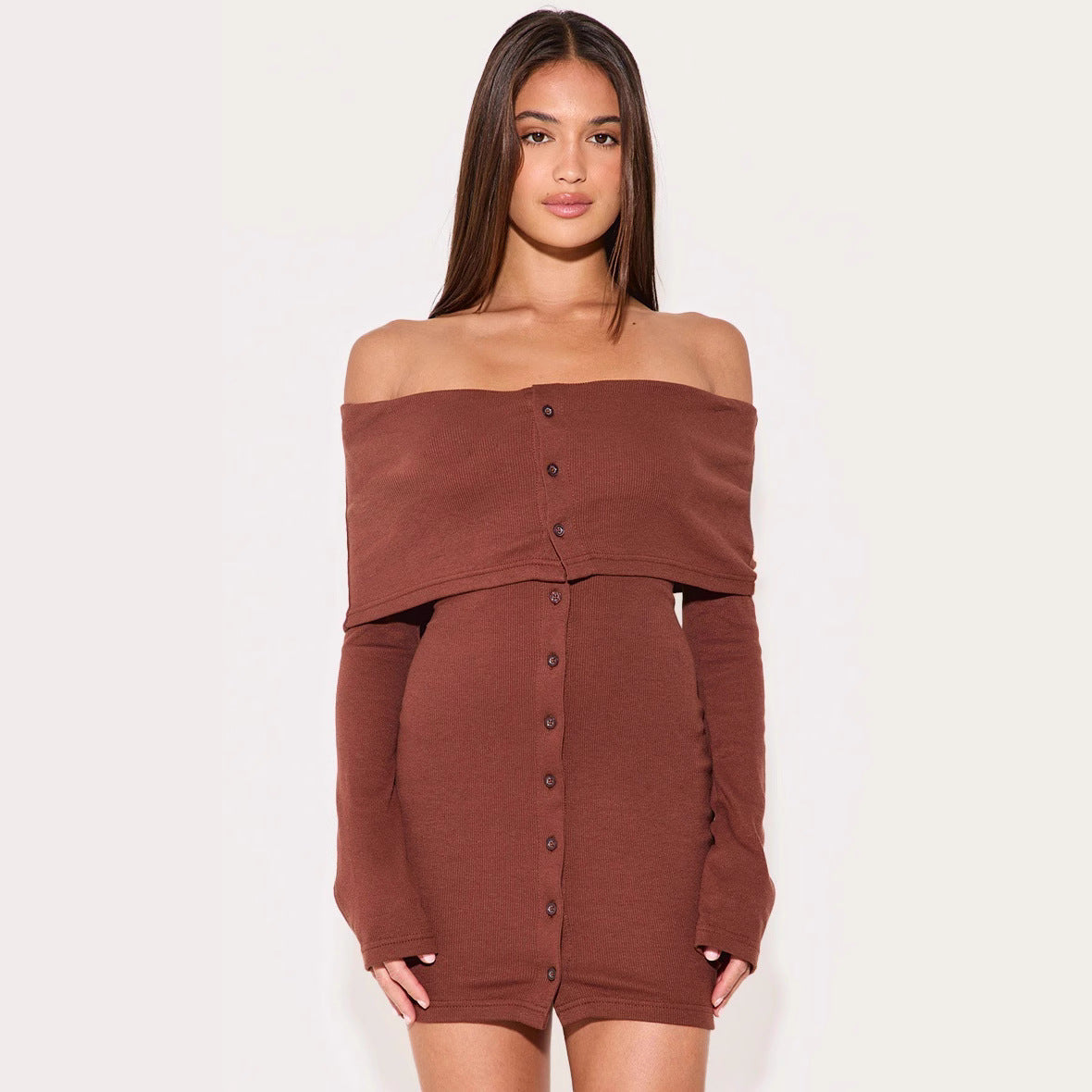 Novara | Off-Shoulder Mini Dress - Elle & Milo