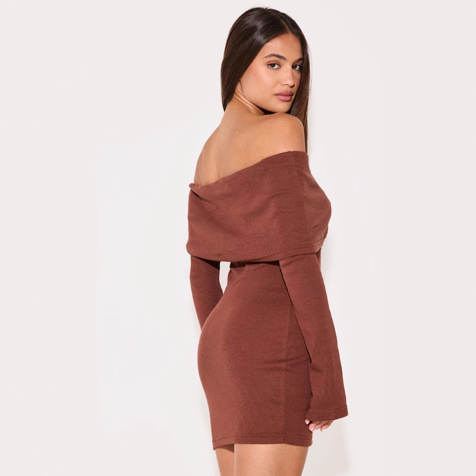 Novara | Off-Shoulder Mini Dress - Elle & Milo