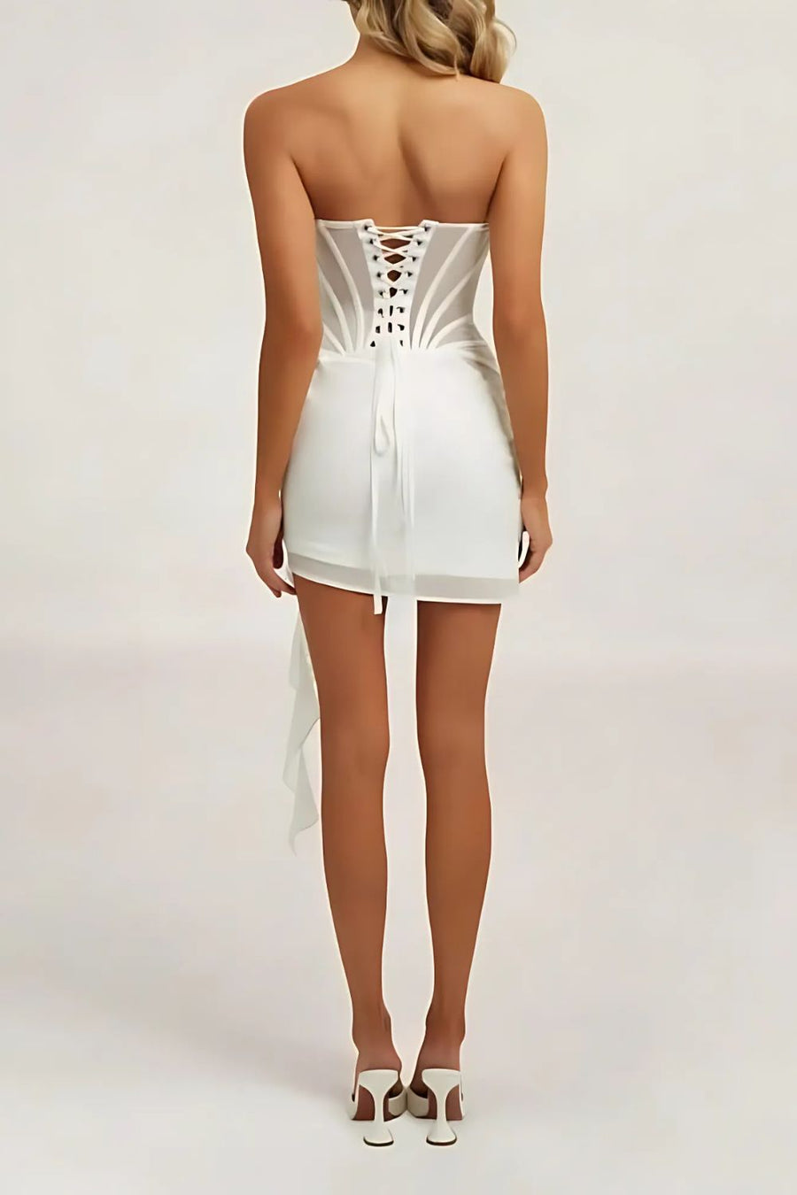 Aurora Nightfall | Corset Mini Dress - Elle & Milo