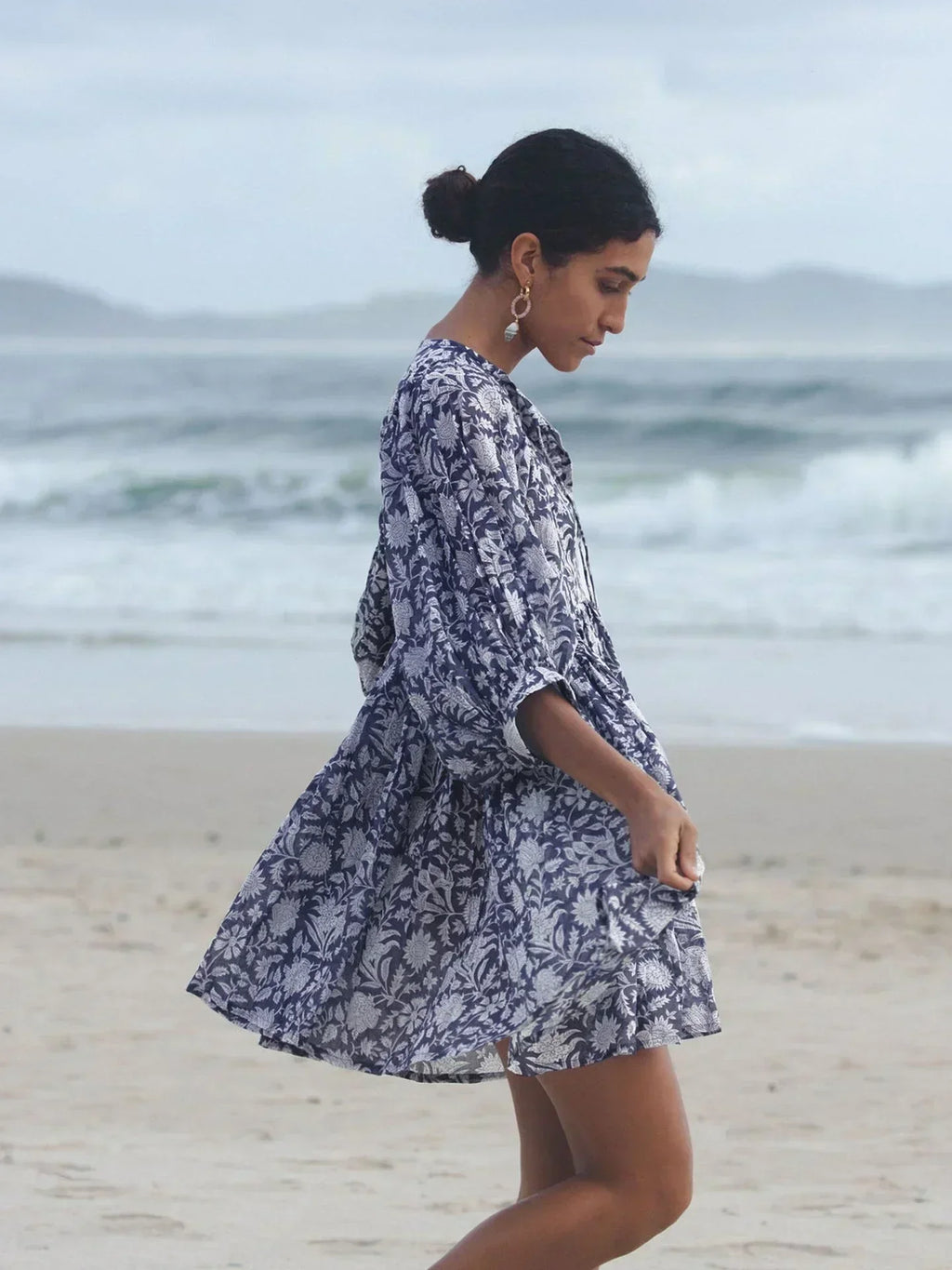 Aurora Flow Boho Floral | Women's Dress - Elle & Milo