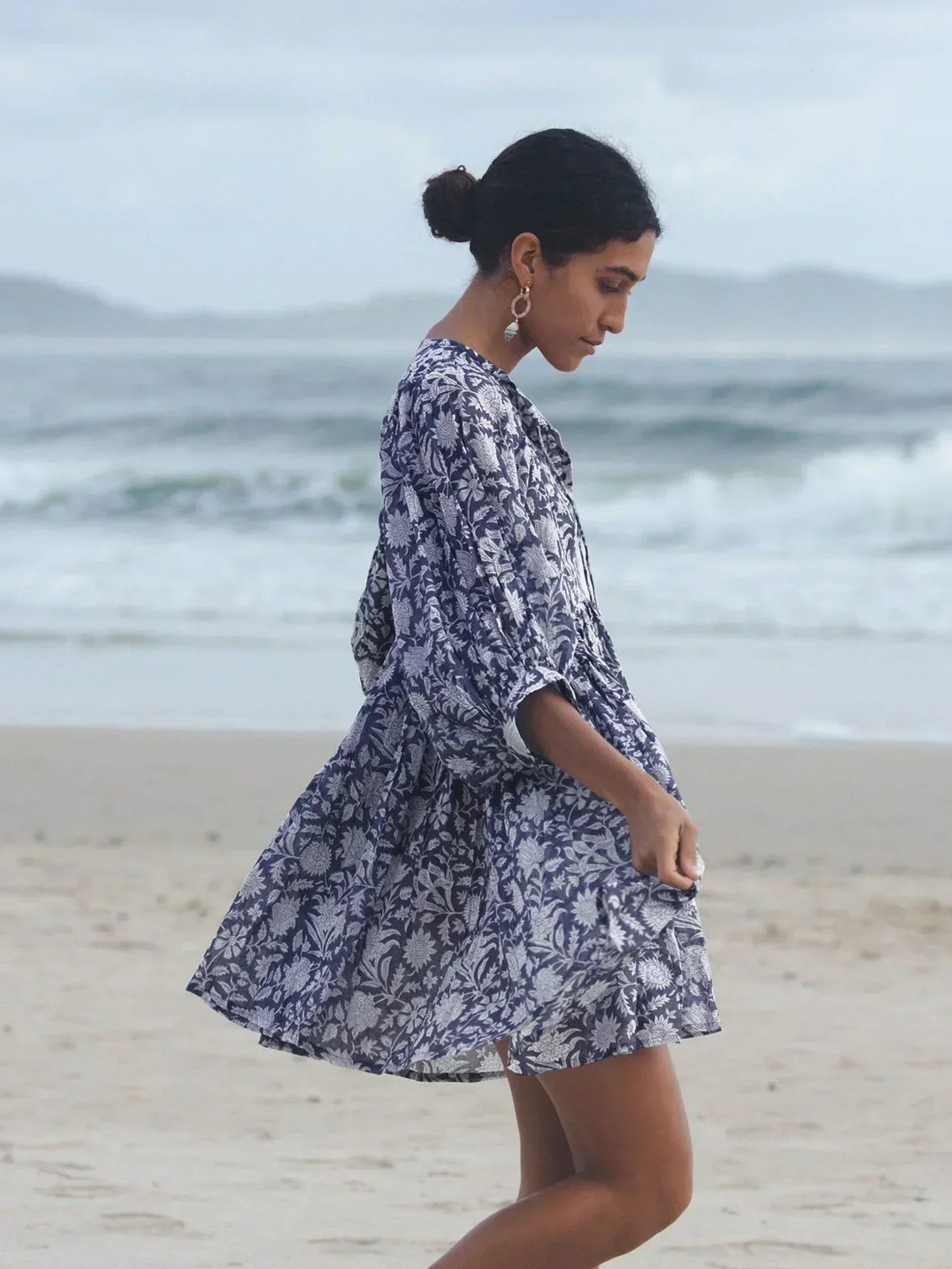 Aurora Flow Boho Floral | Women's Dress - Elle & Milo