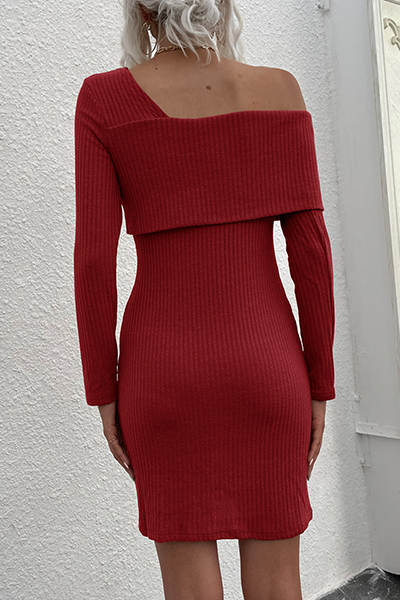 Nova | Off-Shoulder Bodycon Mini Dress - Elle & Milo