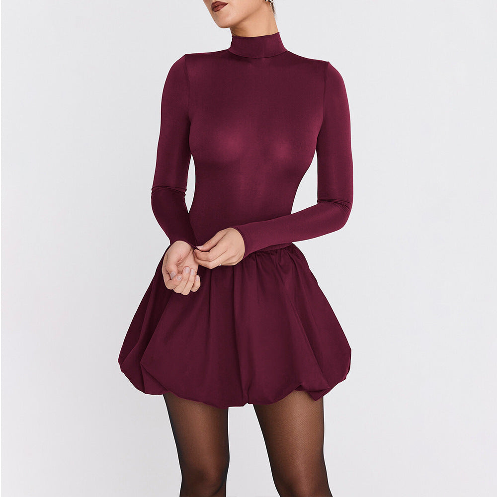 Nova | A-Line Mini Dress Slim Fit - Elle & Milo