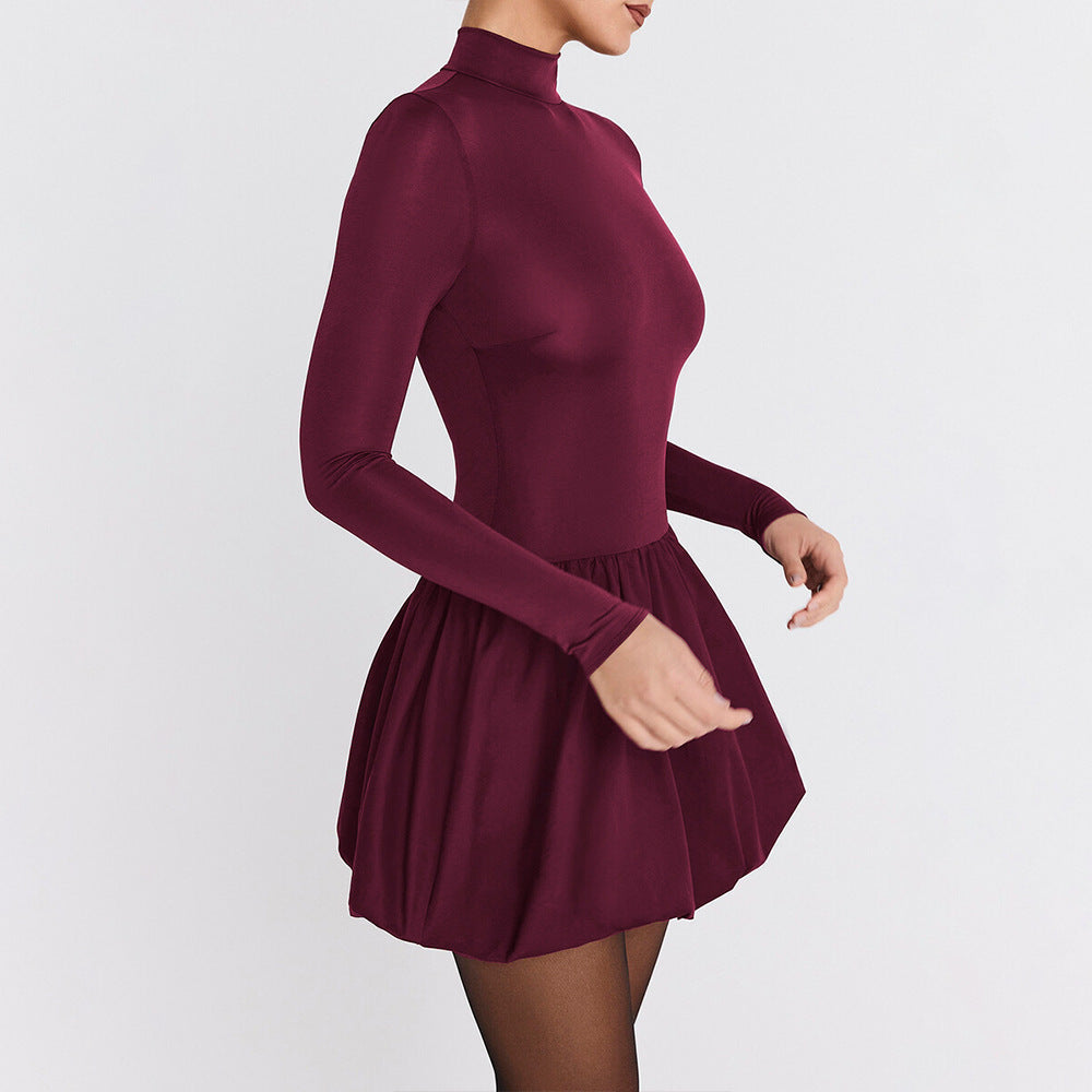 Nova | A-Line Mini Dress Slim Fit - Elle & Milo