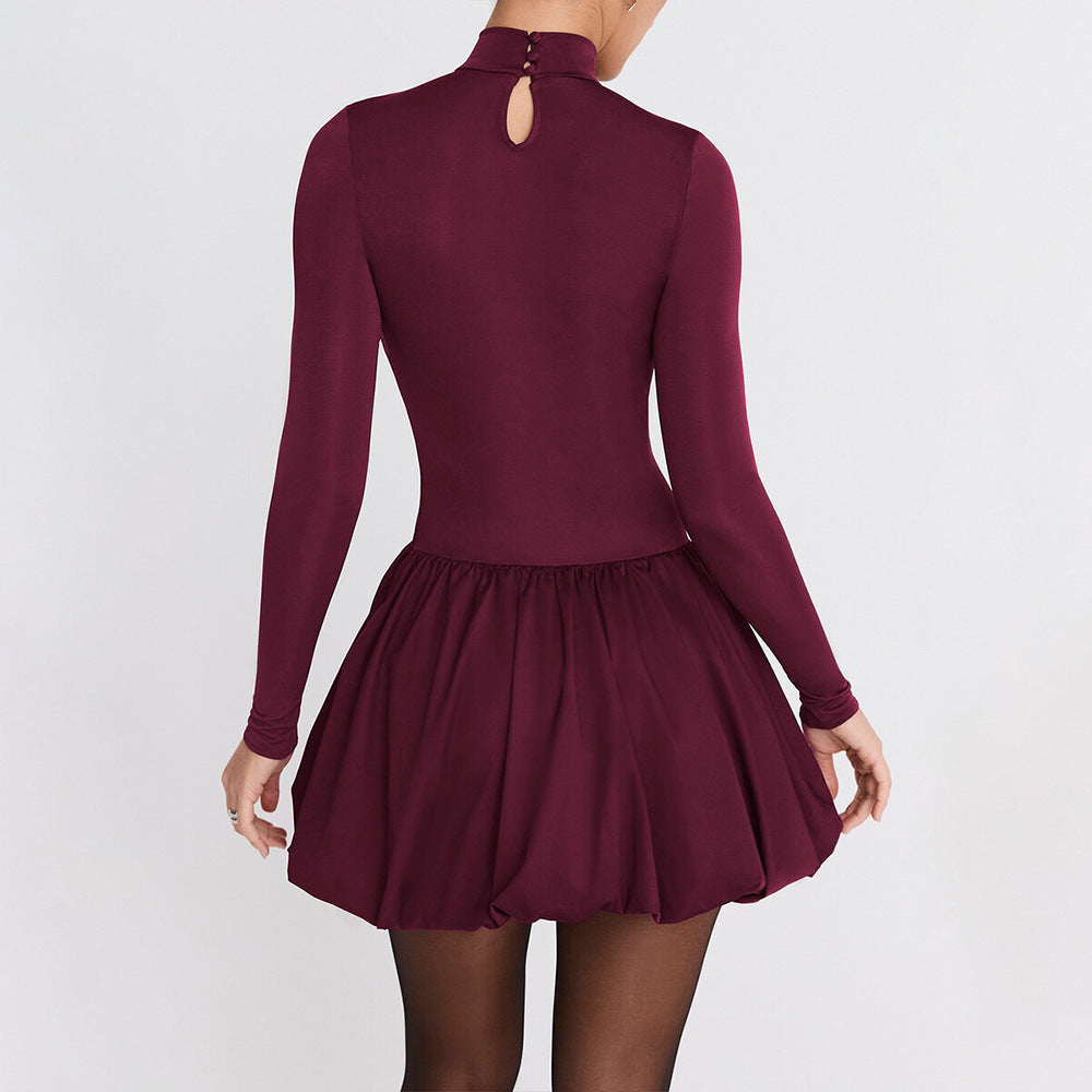 Nova | A-Line Mini Dress Slim Fit - Elle & Milo