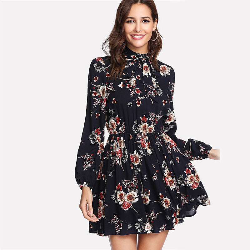 Elara Bloom Meadow | Floral Dress - Elle & Milo