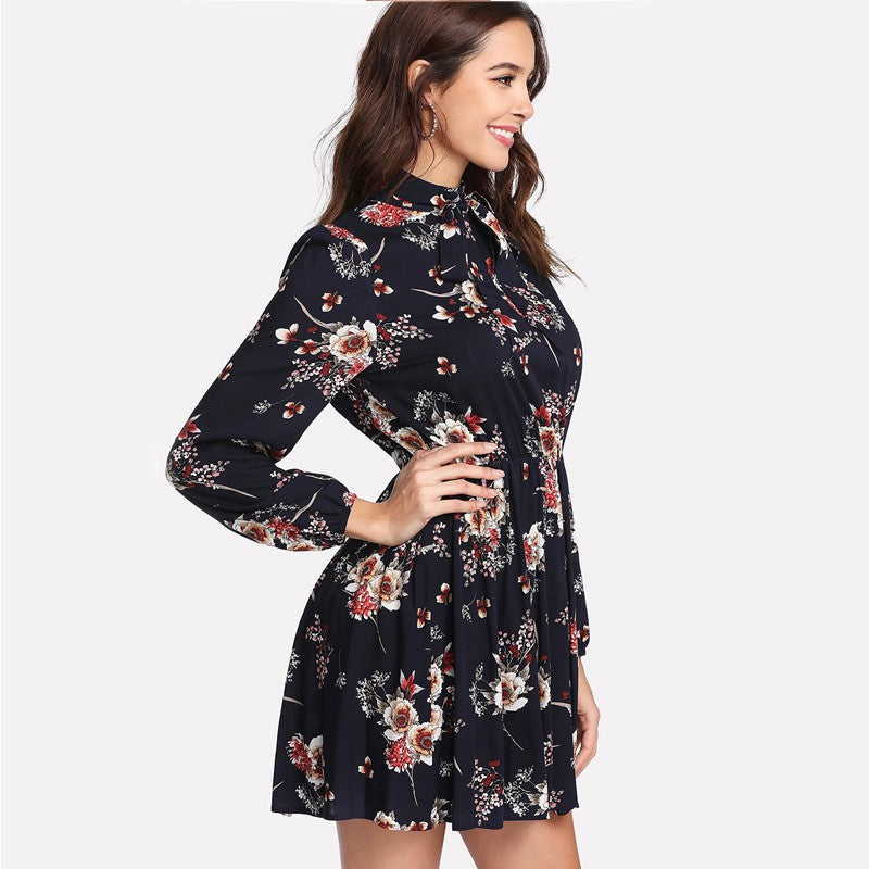 Elara Bloom Meadow | Floral Dress - Elle & Milo