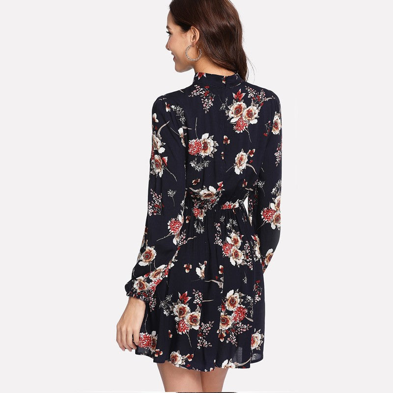 Elara Bloom Meadow | Floral Dress - Elle & Milo