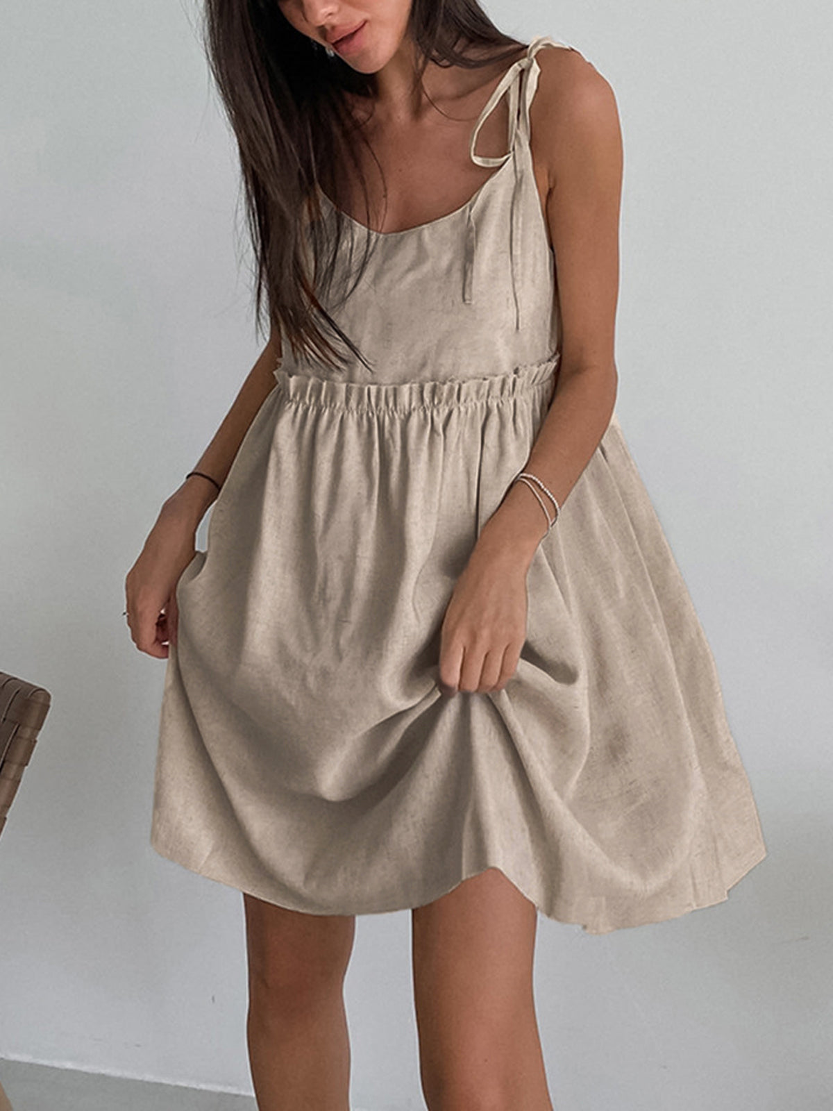 Nova | Women's Mini Dress Cinched Waist - Elle & Milo