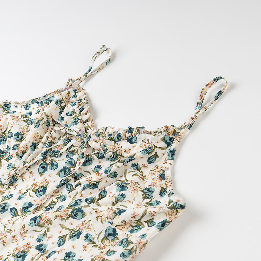Gardenia Whisper Blossom | Mini Dress - Elle & Milo