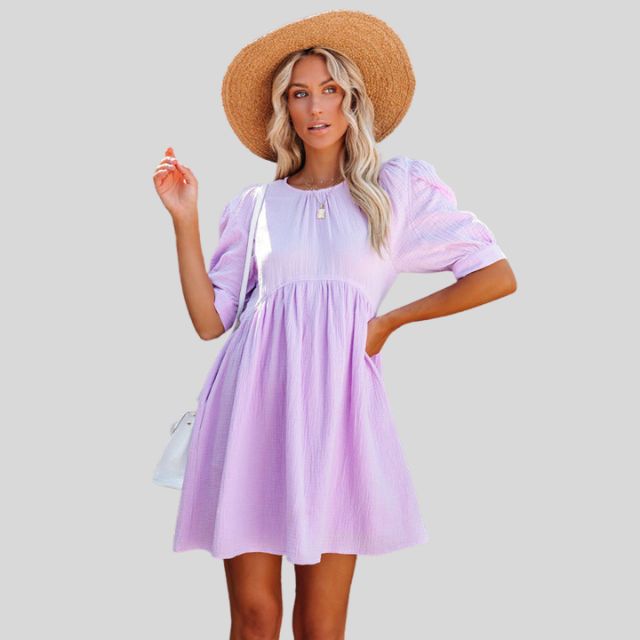Aurora Celeste Moonshadow | Short Dress - Elle & Milo