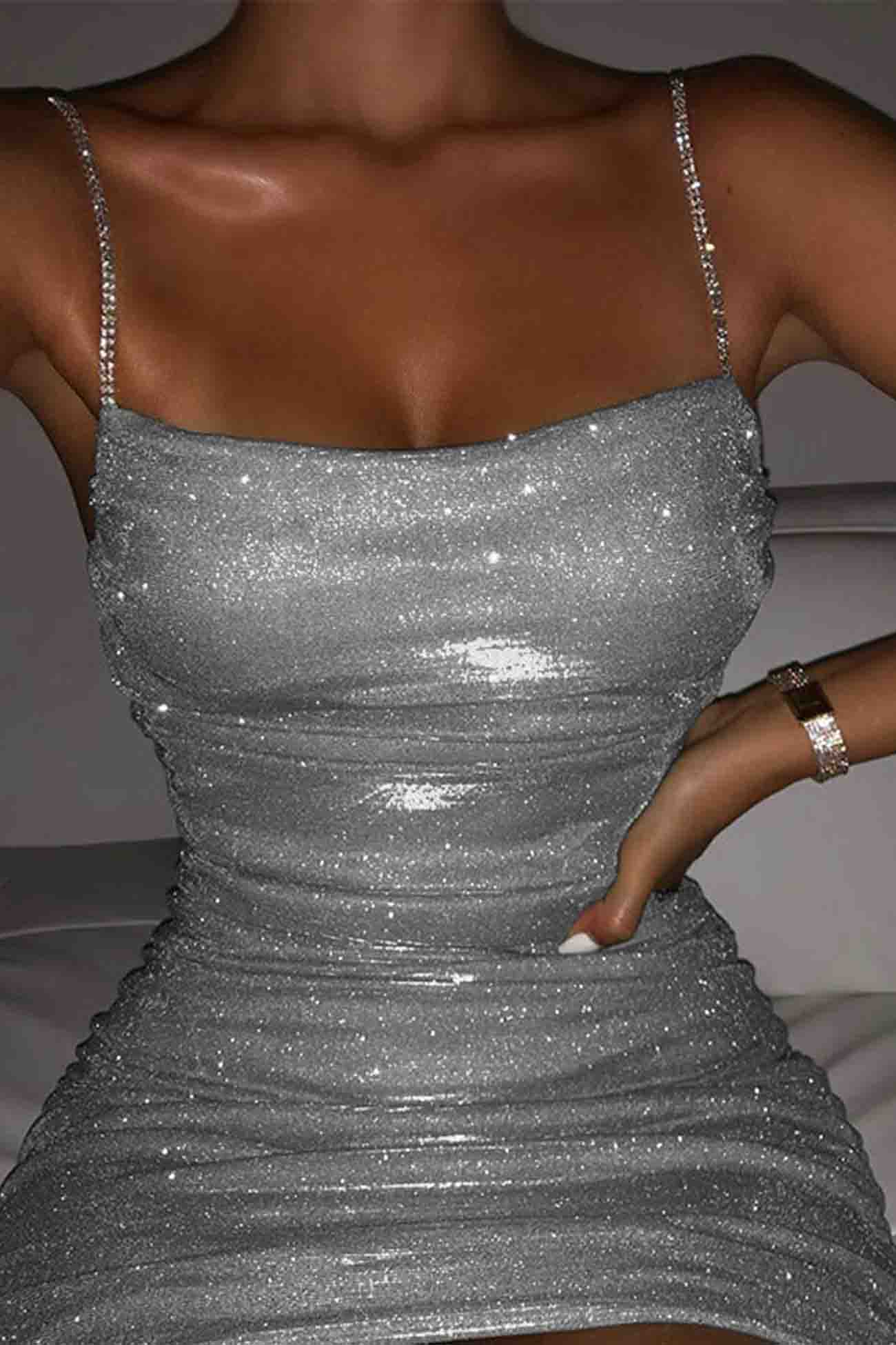 Nova Nightstar | Bodycon Mini Dress - Elle & Milo