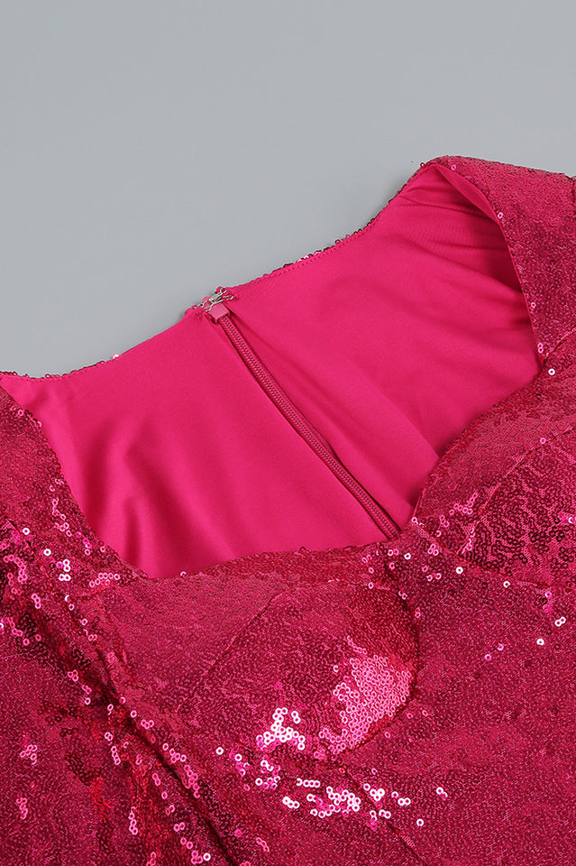 Aurora | Sequin Embellished Mini Dress - Elle & Milo