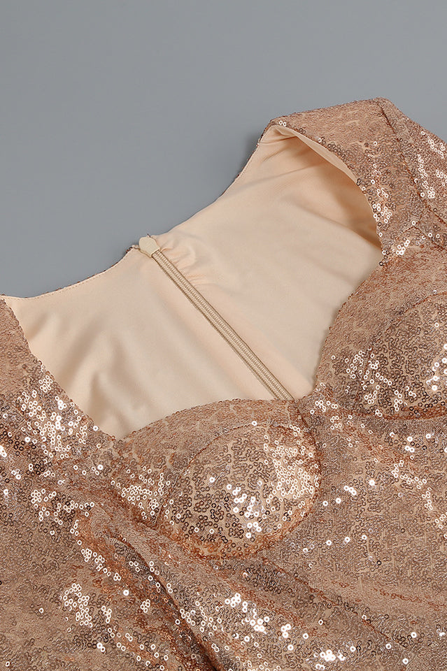 Aurora | Sequin Embellished Mini Dress - Elle & Milo