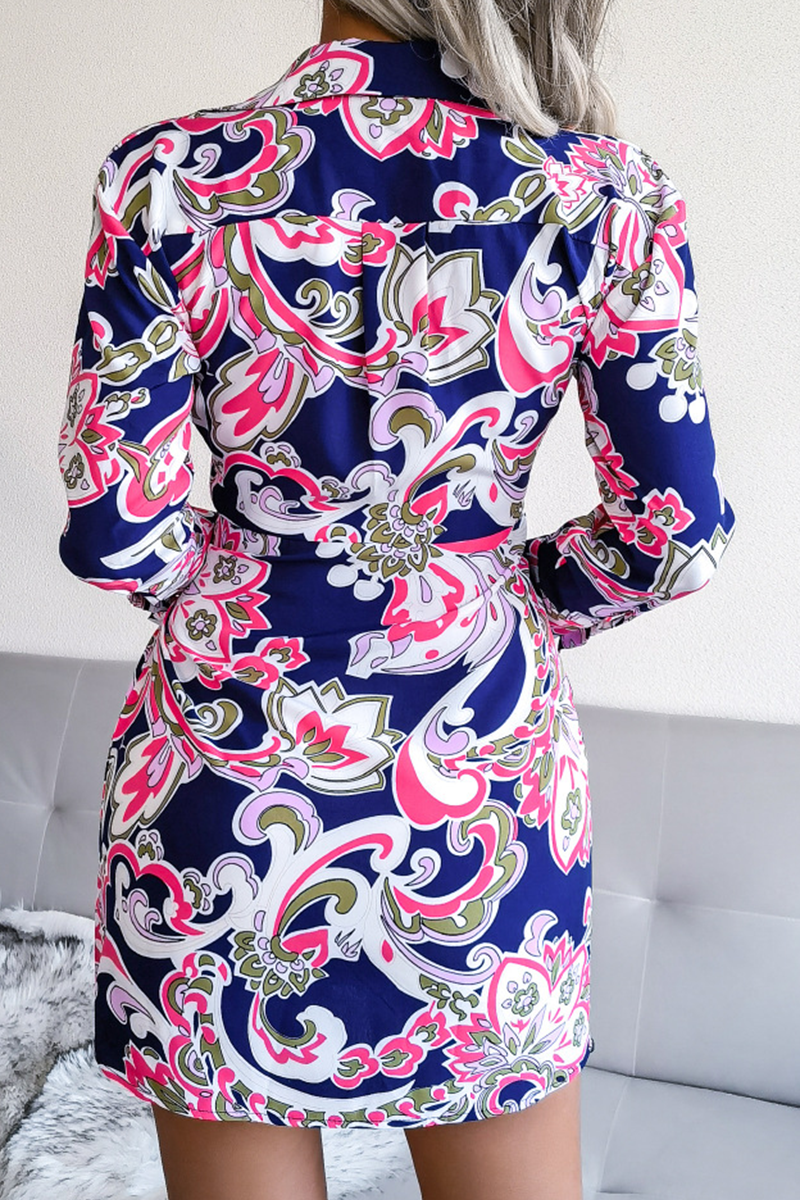 Mira | V-Neck Wrap Dress with Tie Waist - Elle & Milo