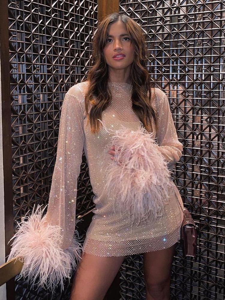 Moonlightia | Sequin Mini Dress - Elle & Milo