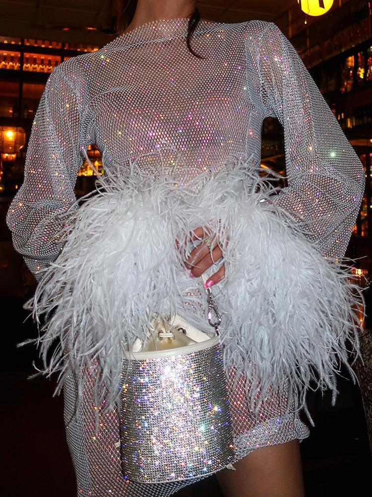 Moonlightia | Sequin Mini Dress - Elle & Milo