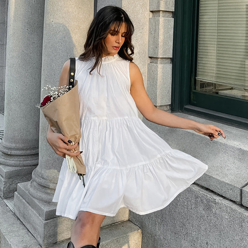 Nova Breeze | Sleeveless A-Line Dress - Elle & Milo