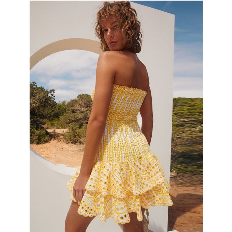 Seraphina | Strapless Mini Dress - Elle & Milo