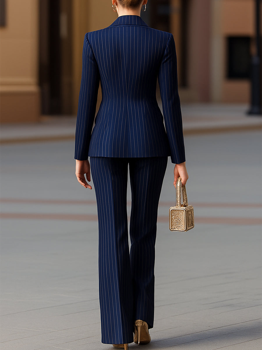 Isabelle | Double-Breasted Suit Set - Elle & Milo
