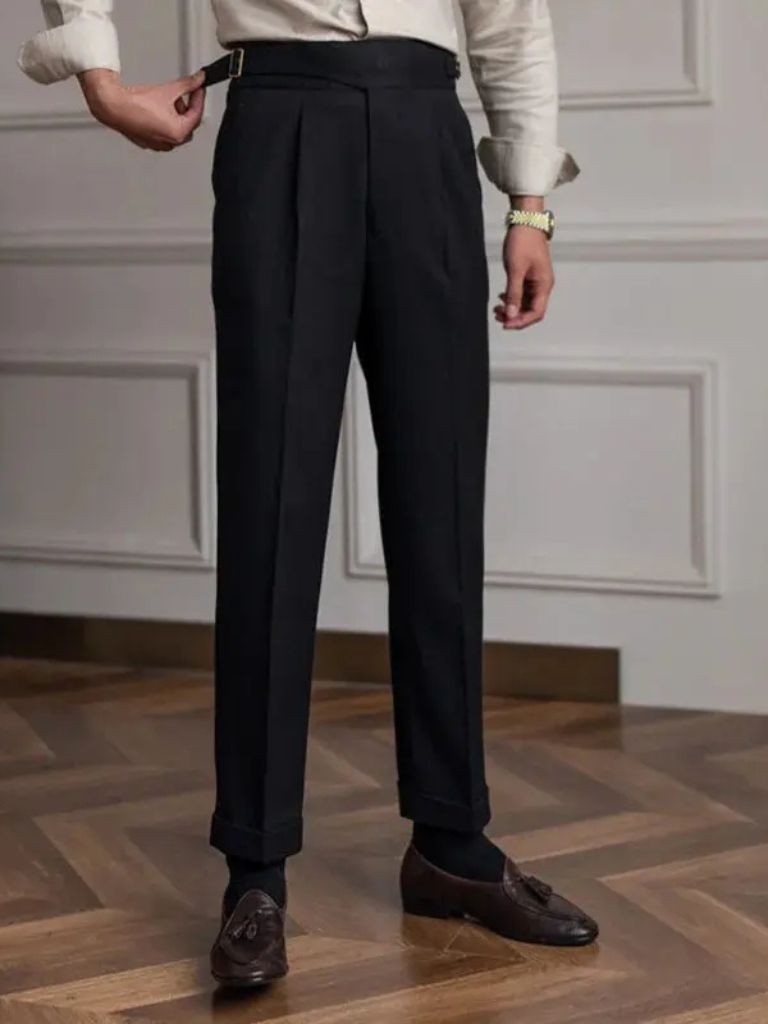 Vintage British Style Trousers for Men